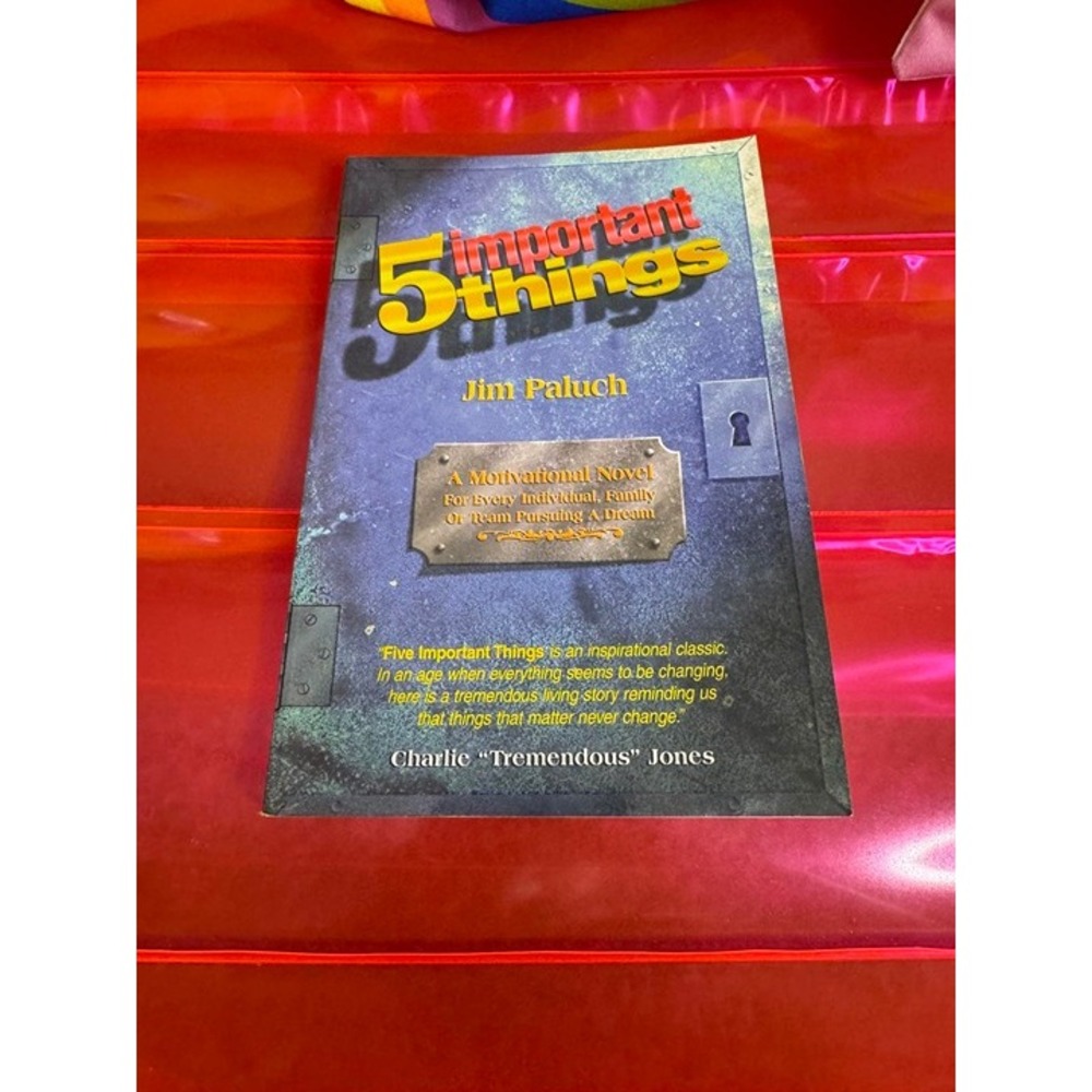 5 IMPORTANT THINGS BOOK